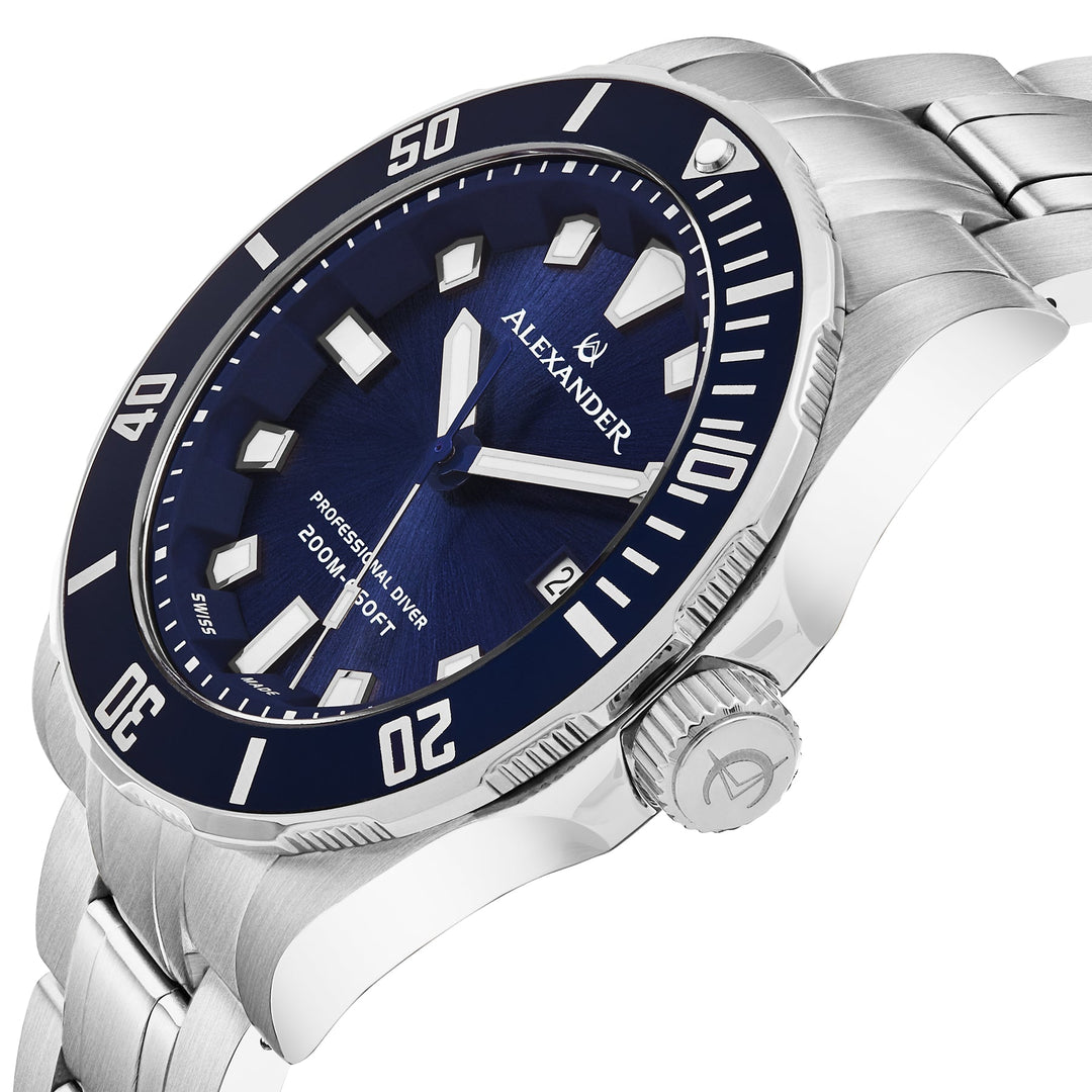 A501B-02 Vathos A501B | Blue Dial