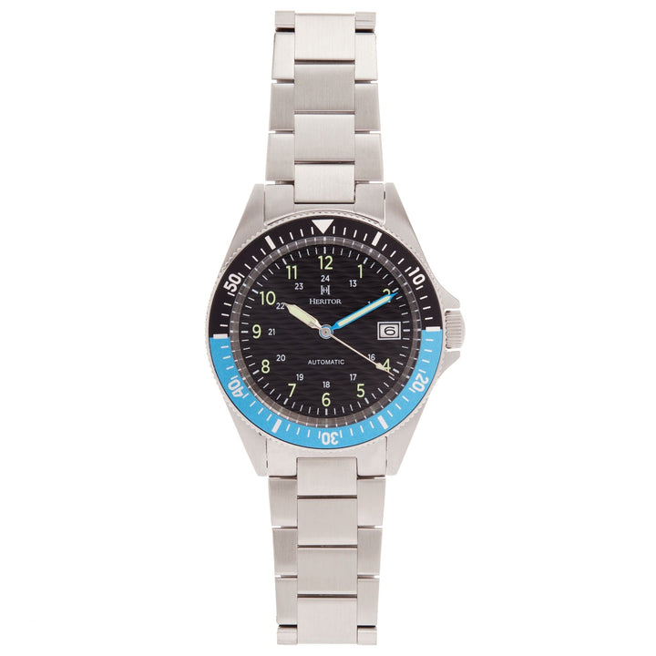 Calder Silver/Black-Blue | Black Dial