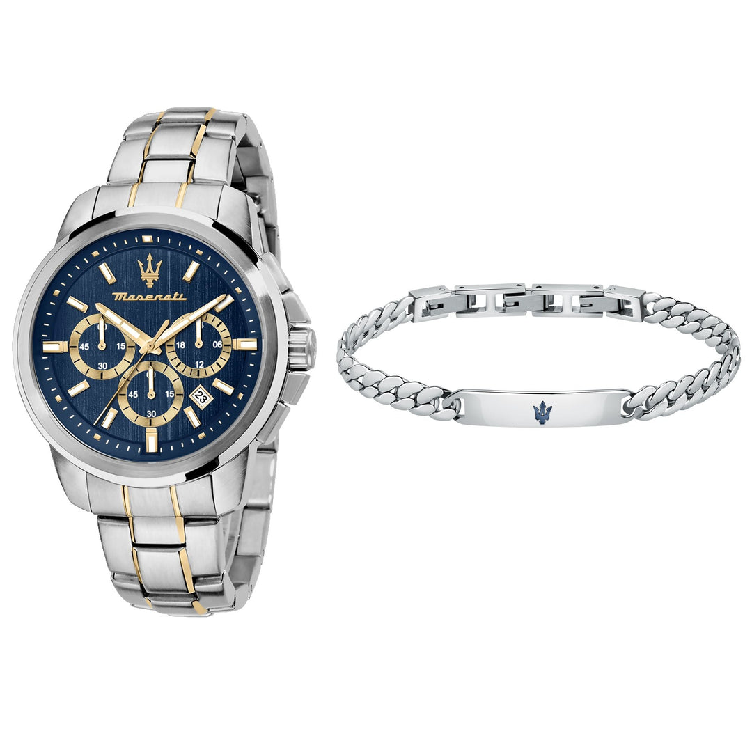 SUCCESSO Blue / Stainless Steel Blue Dial