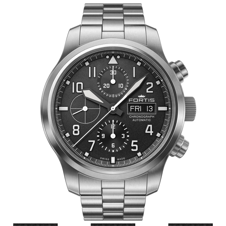 Aeromaster F4040000 / Black | Black Dial