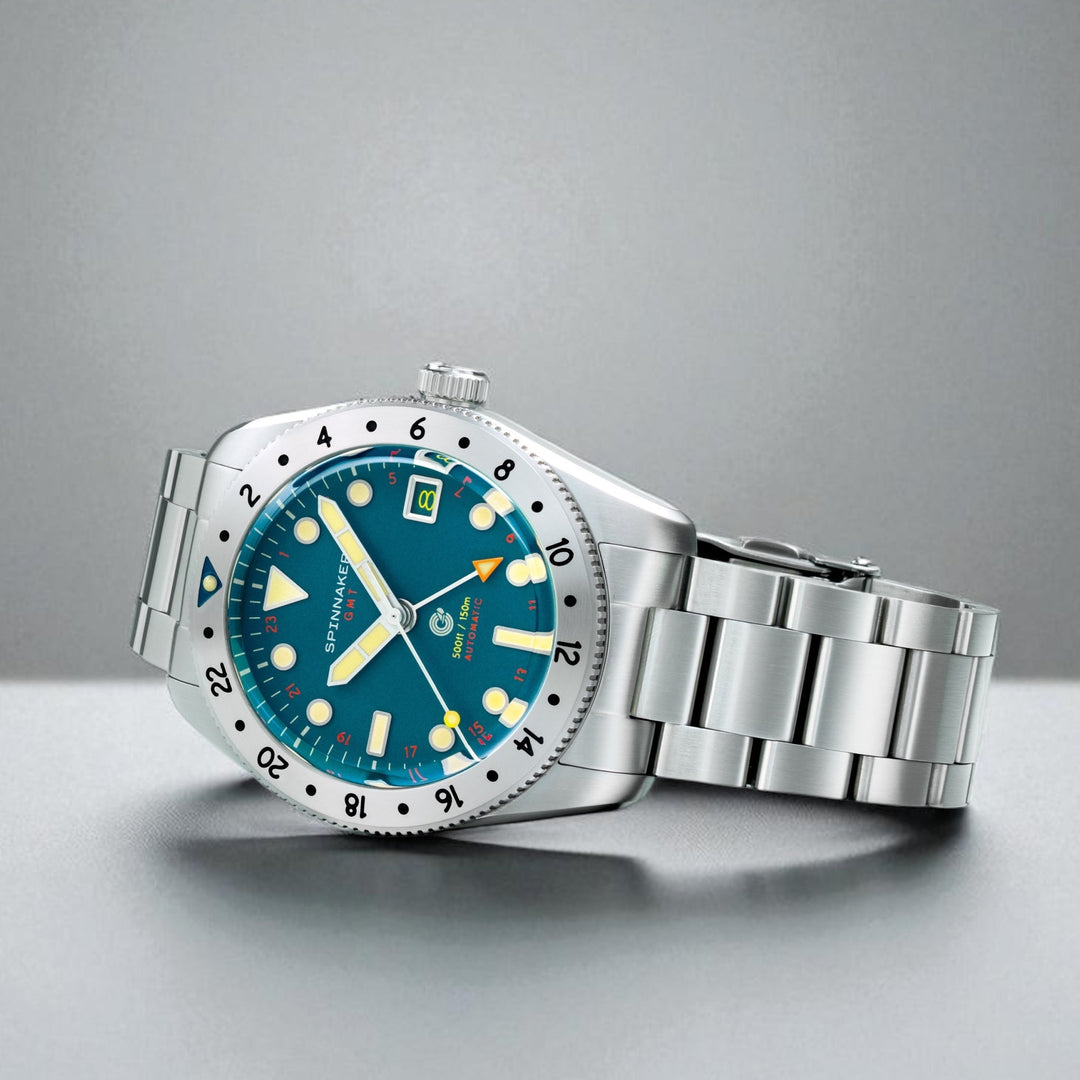 Croft 39 GMT Automatic Blue / Stainless Steel | Blue Dial