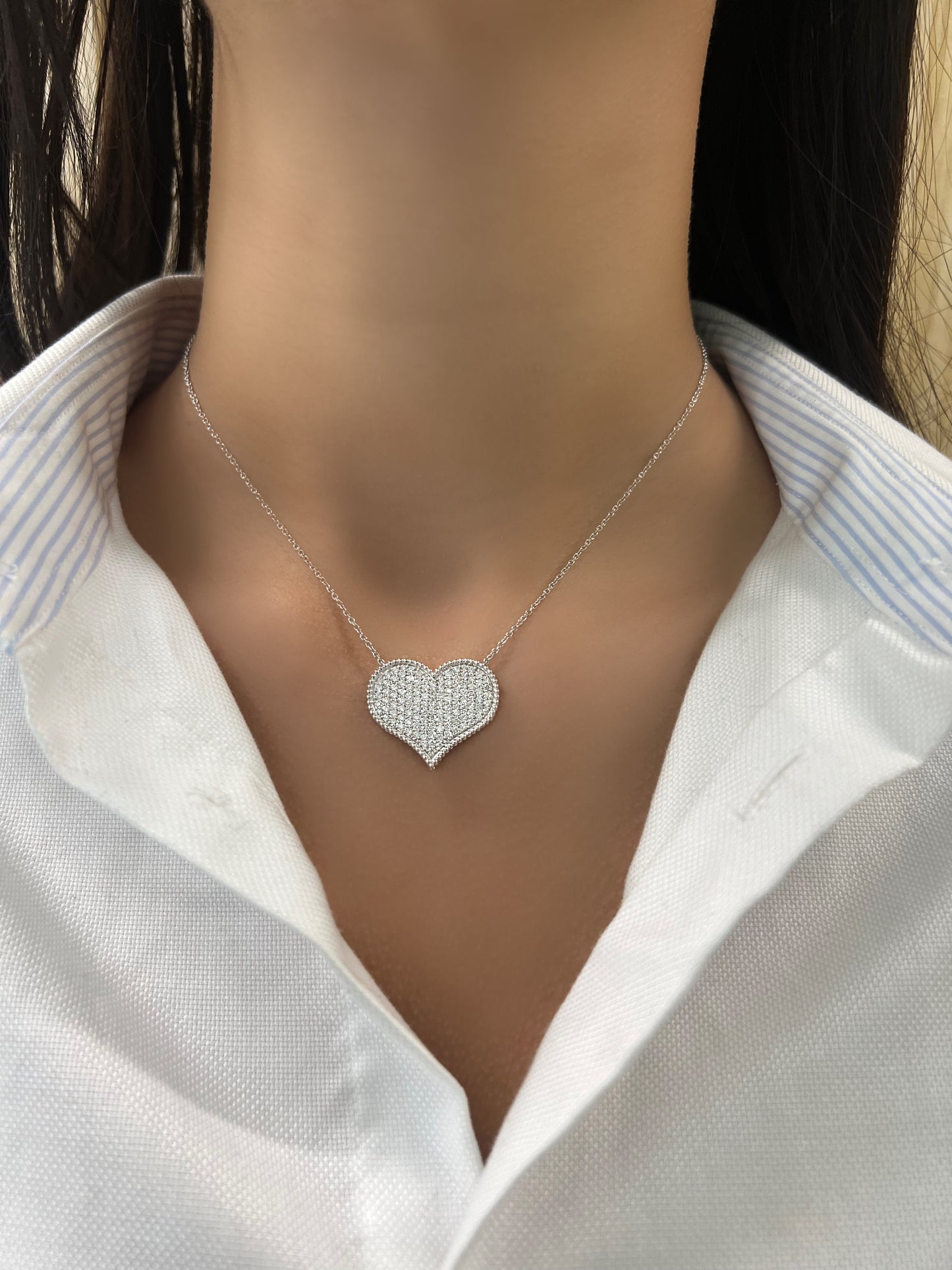 Heart of Diamond Necklace