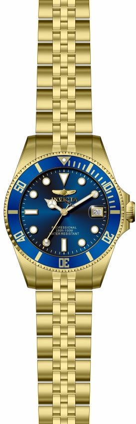 Pro Diver Blue Dial / Gold-Tone Stainless Steel Bracelet Blue Dial