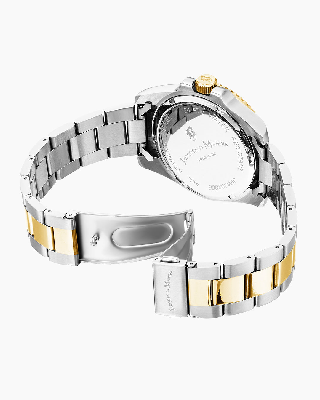Pro Scuba 43mm Blue dial, bicolor stainless steel bracelet, blue unidirectional 