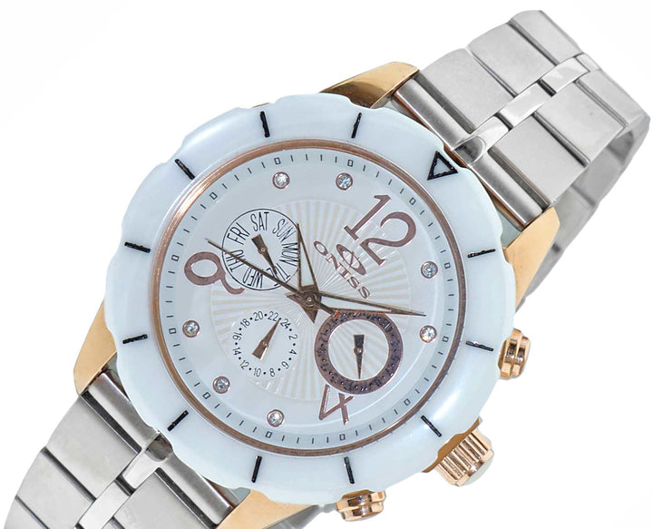 ARUBA COLLECTION WHITE/ SILVERTONE | White Dial