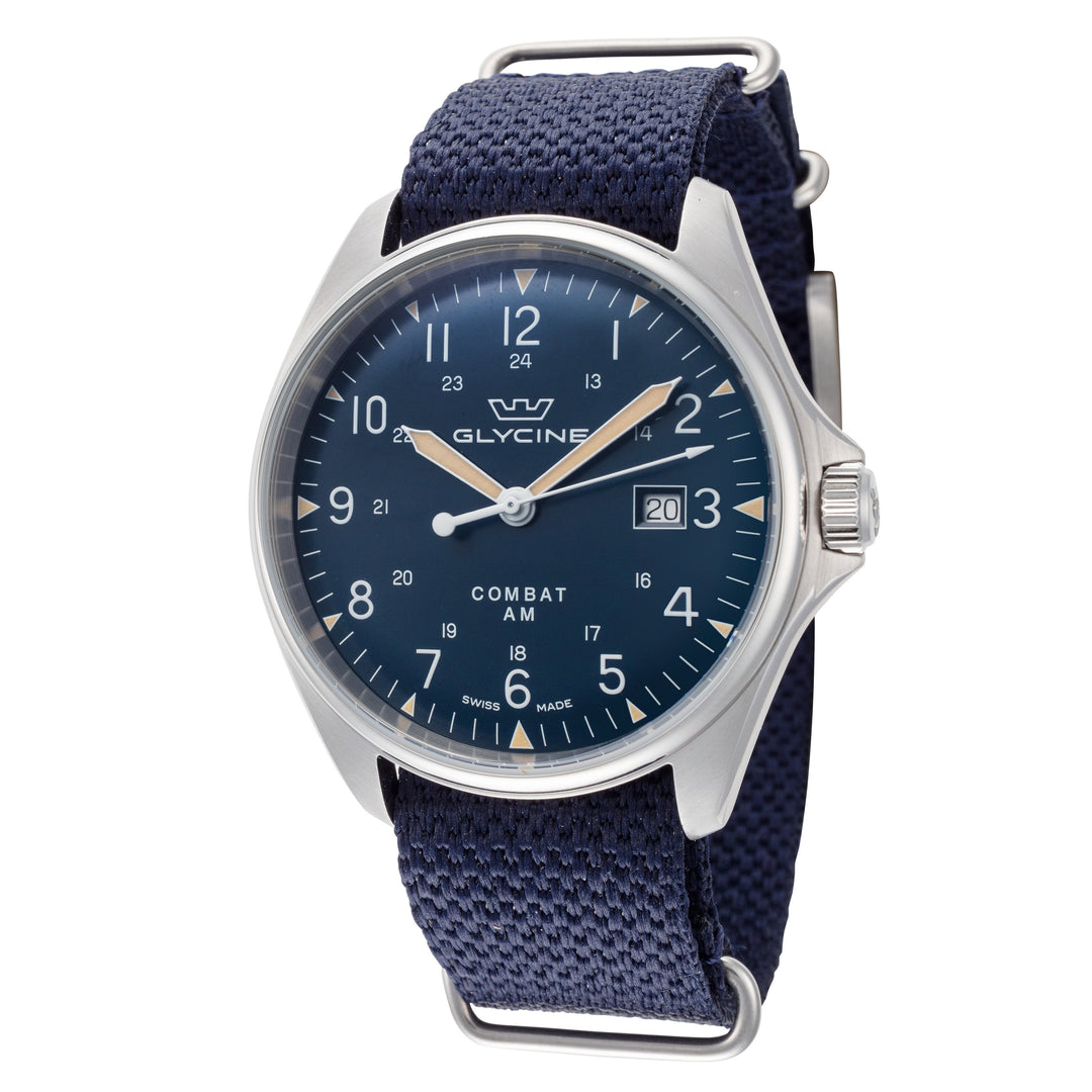 Combat 6 Vintage 43mm / Blue / Blue Blue Dial