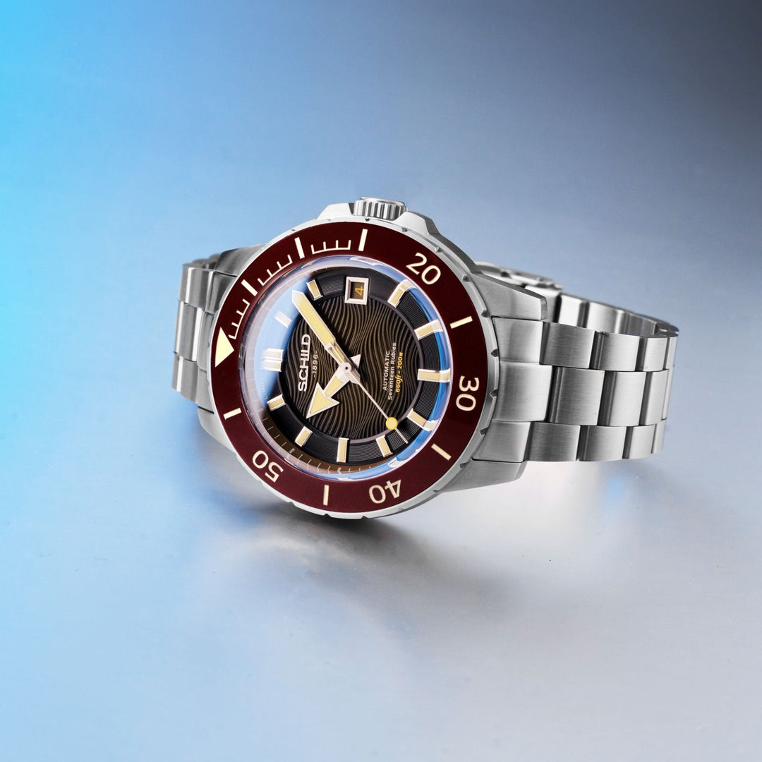 Hermann Swiss Automatic Limited Edition Brown / Stainless Steel | Brown Dial
