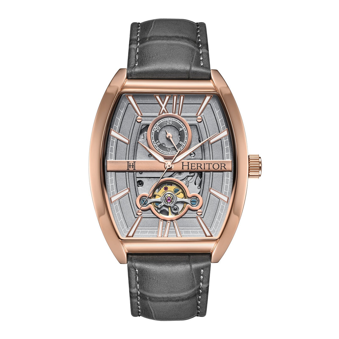 Masterson w/ 24 Hour Hand Grey / Rose Gold Grey Dial