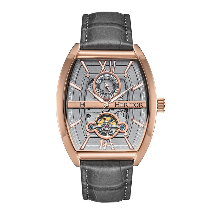 Masterson w/ 24 Hour Hand Grey / Rose Gold Grey Dial