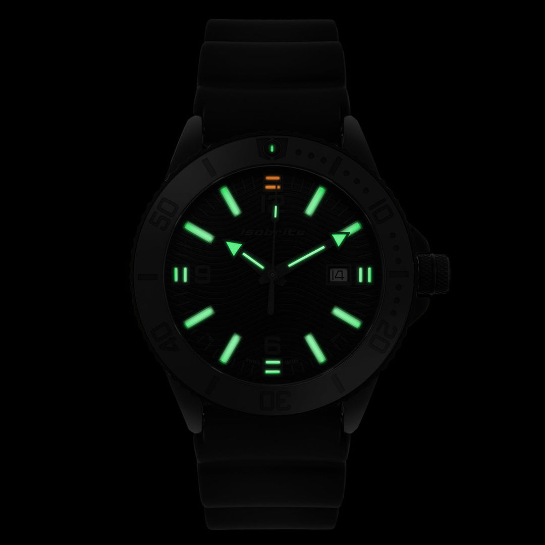 Naval Series T100 Tritium Markers | Black Dial