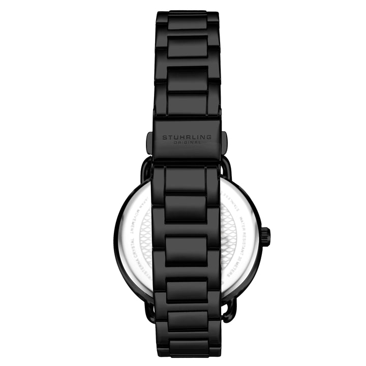 Valentina Quartz Fashion Black/Stainless | Black Dial