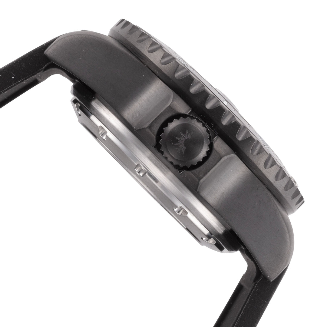 Deep Bay 45mm / Black / Black | Black Dial