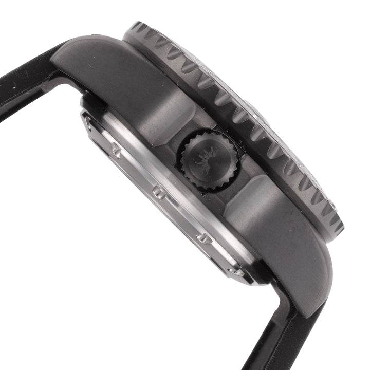 Deep Bay 45mm / Black / Black | Black Dial