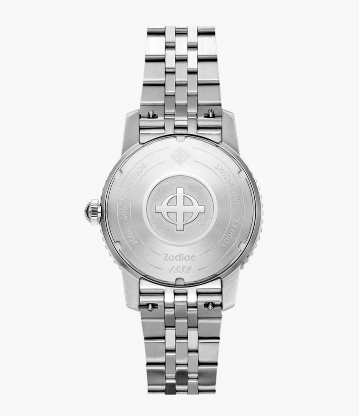 SEA WOLF COMPRESSION Silver / Steel Bracelet | Silver Dial