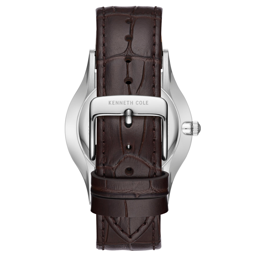 Classic 42 mm / Silver / Brown Silver Dial