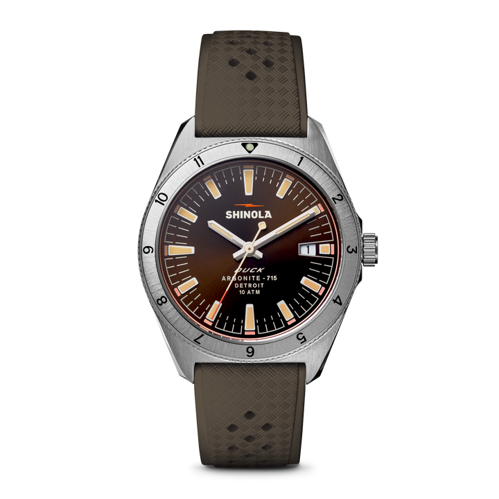 Duck 40mm 3HD / Mallard Brown Brown Dial