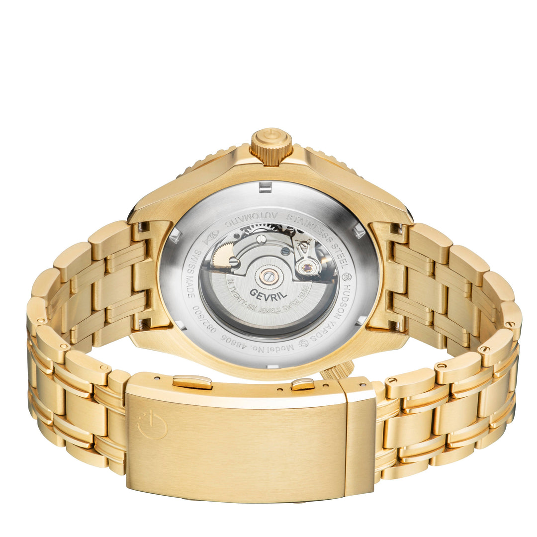 Hudson Yards Swiss Made SW200 Automatic Diver watch, Ceramic Rotating bezel, hel