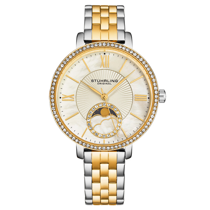 Horizon Quartz Classic Gold/Mother of Pearl | White Dial