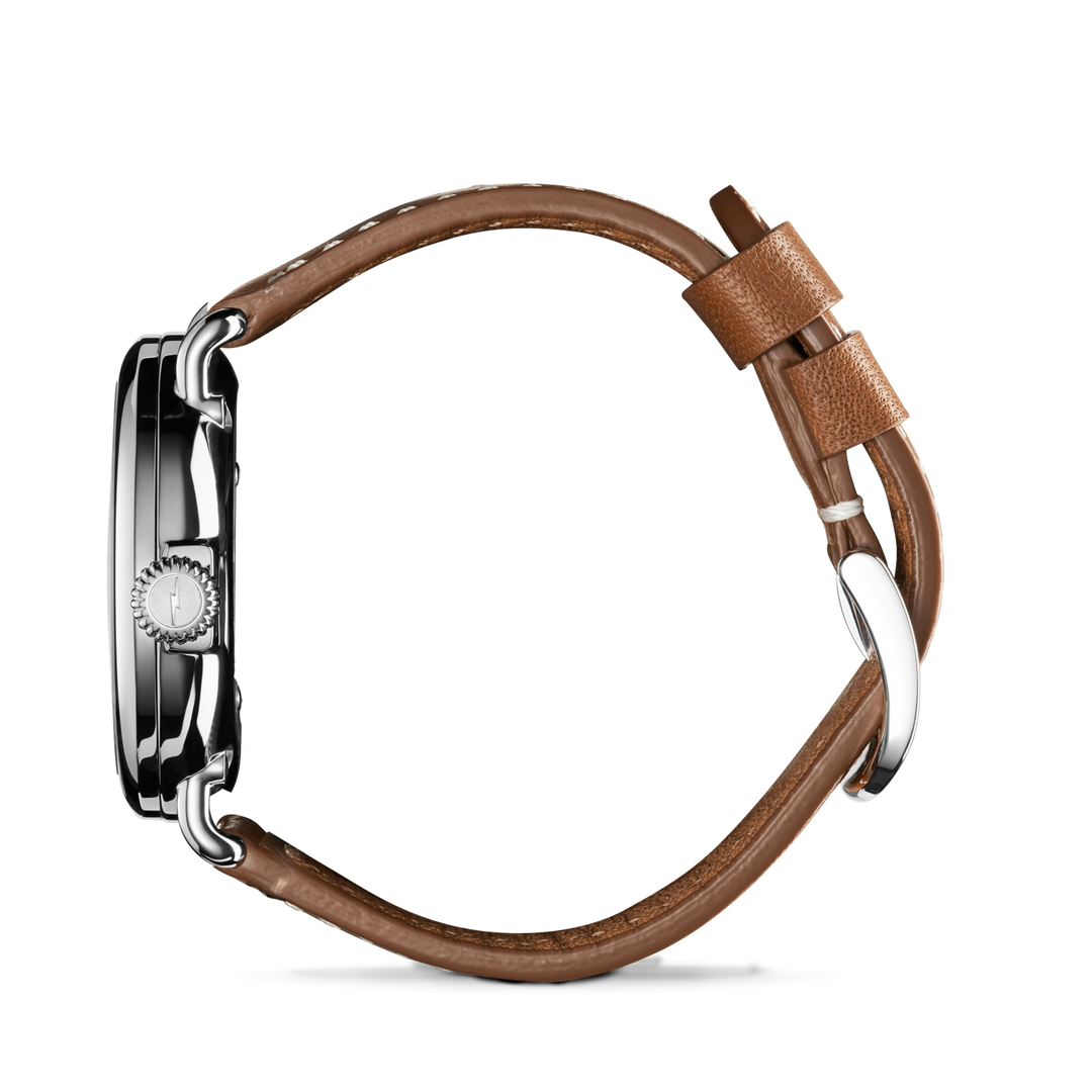 Runwell Watch White Dial / Tan Leather Strap White Dial