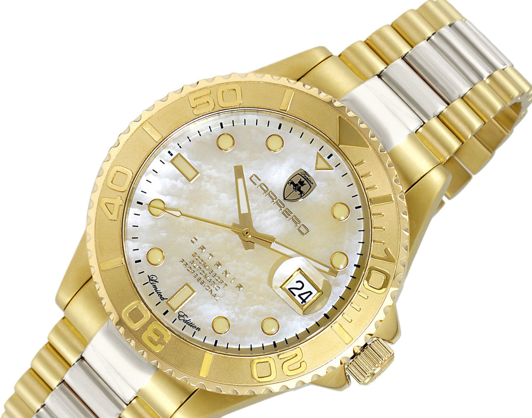 Catania MOP Goldtone-Gold /TT Gold Dial