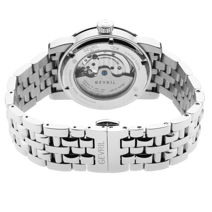 Madison Gevril Madison Sellita SW200 Blue Steel dress Watch | Blue Dial