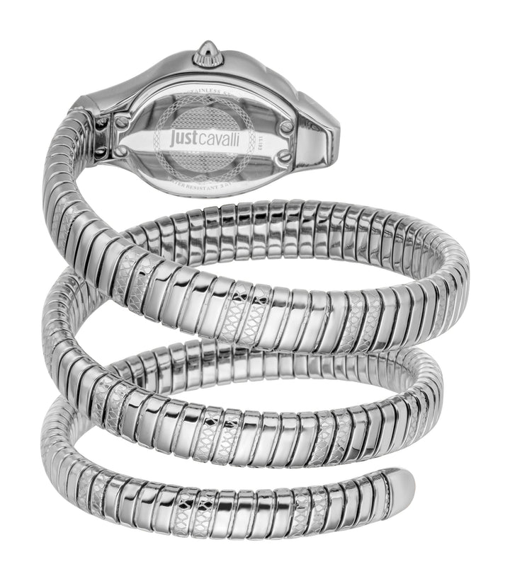 Just Cavalli 22mm / Silver / Silver Silver Dial