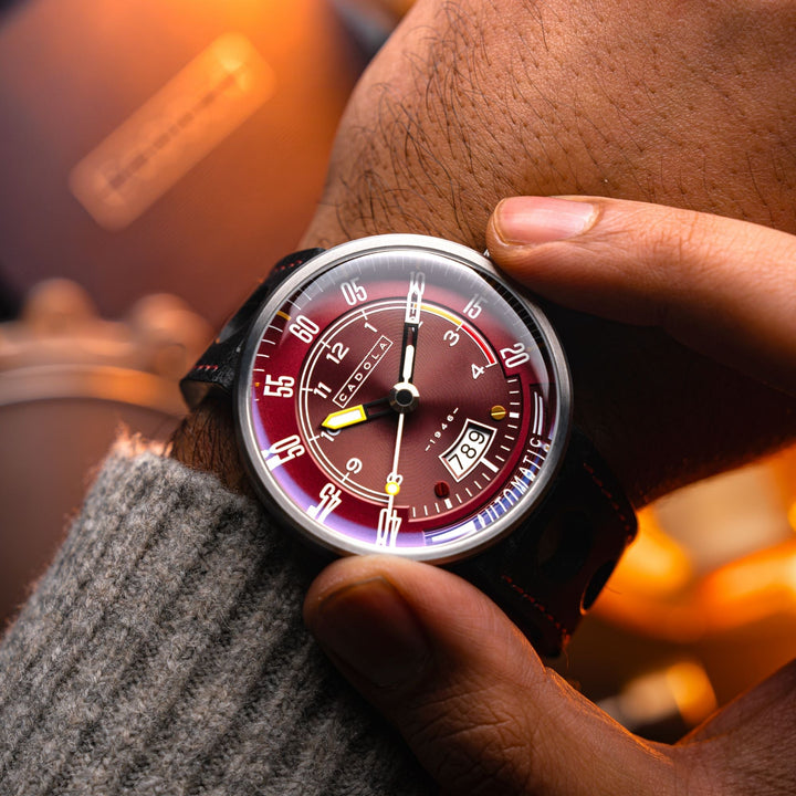 RPM Automatic Red / Leather | Red Dial