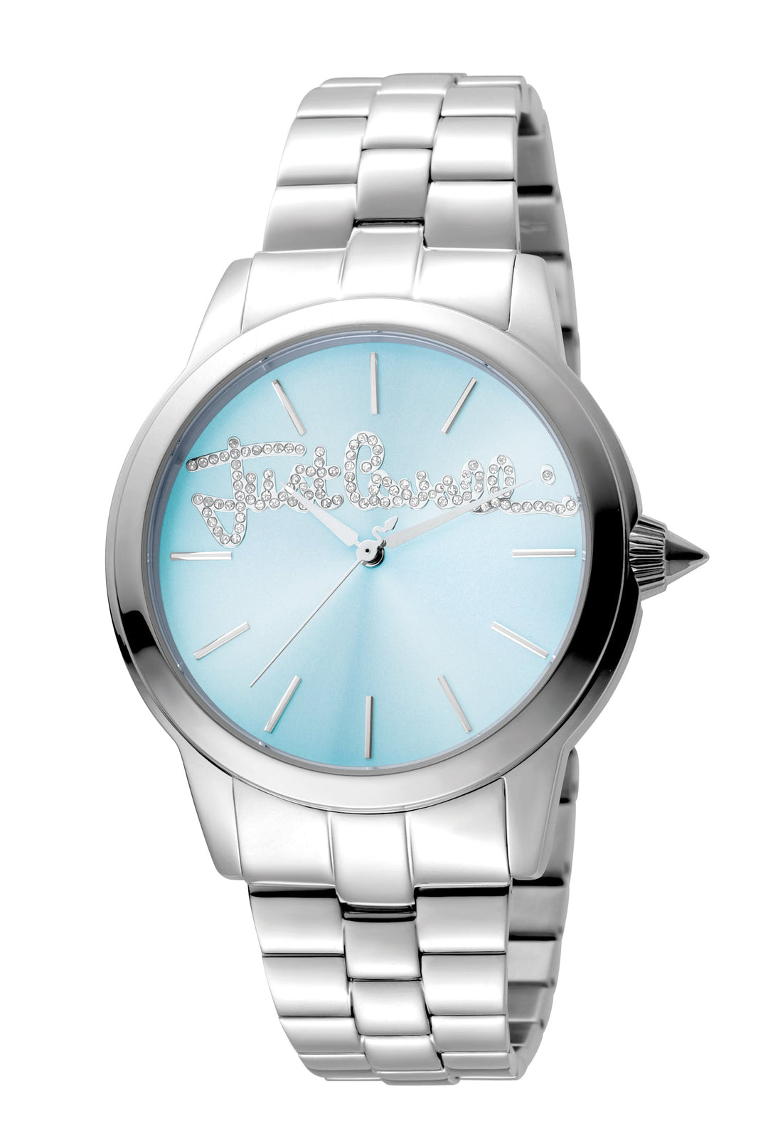 Just Cavalli 36mm / Silver | Ice Blue Dial