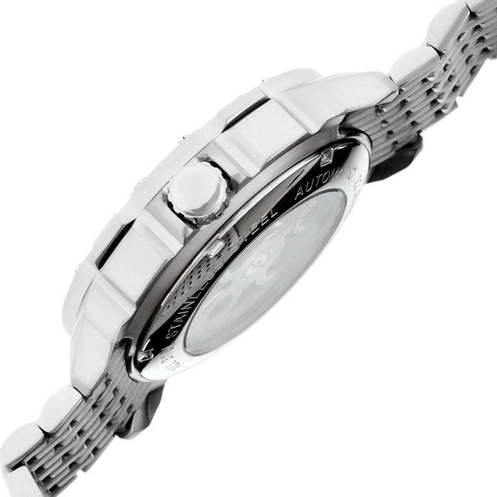Conrad Stainless Steel Silver | White Dial