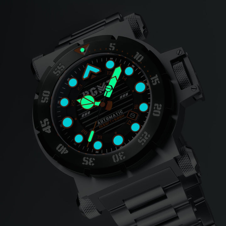 Centurion Automatic Black  / Stainless Steel | Black Dial