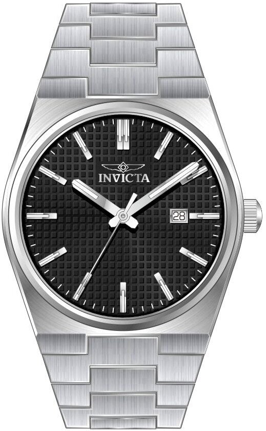 Speedway Chronograph Black Dial / Silver Stainless Steel Bracelet Black Dial