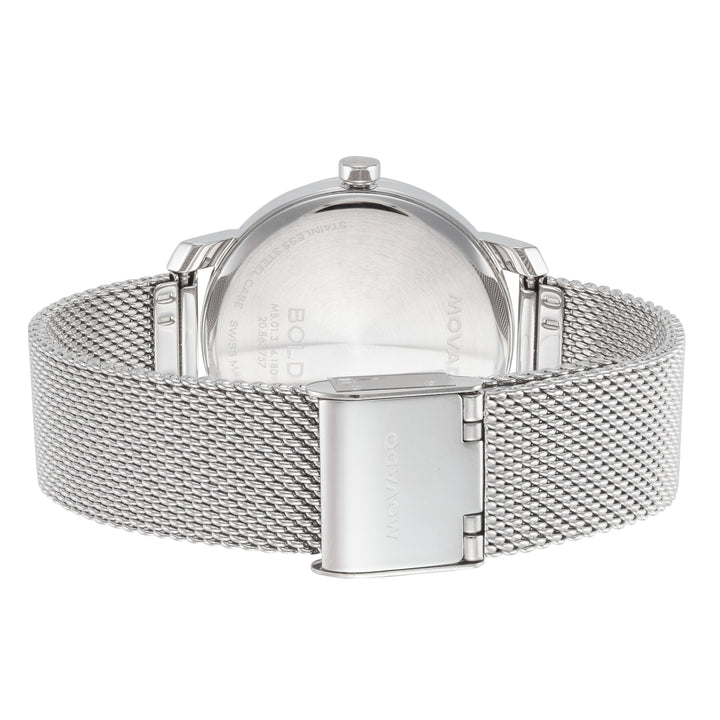 Bold 34mm / Silver / Silver | Silver Dial