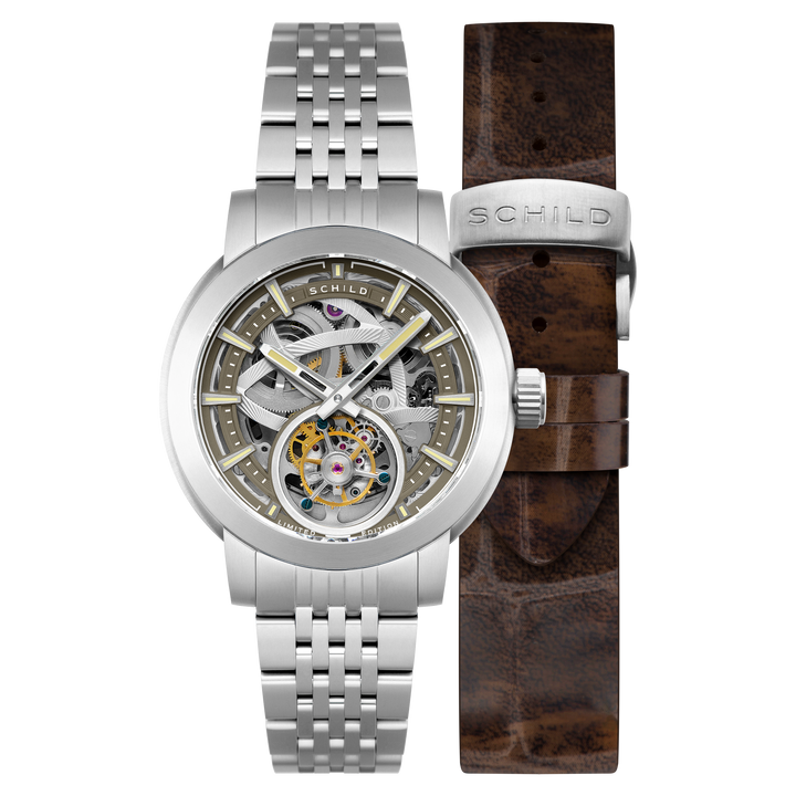 Heinrich Tourbillon Limited Edition Grey / Stainless Steel | Grey Dial