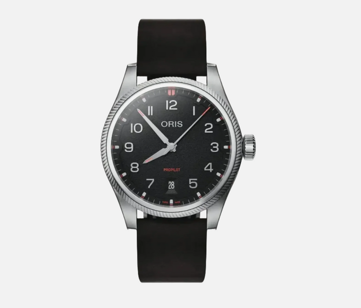 ProPilot Date Black/Black Leather Black Dial