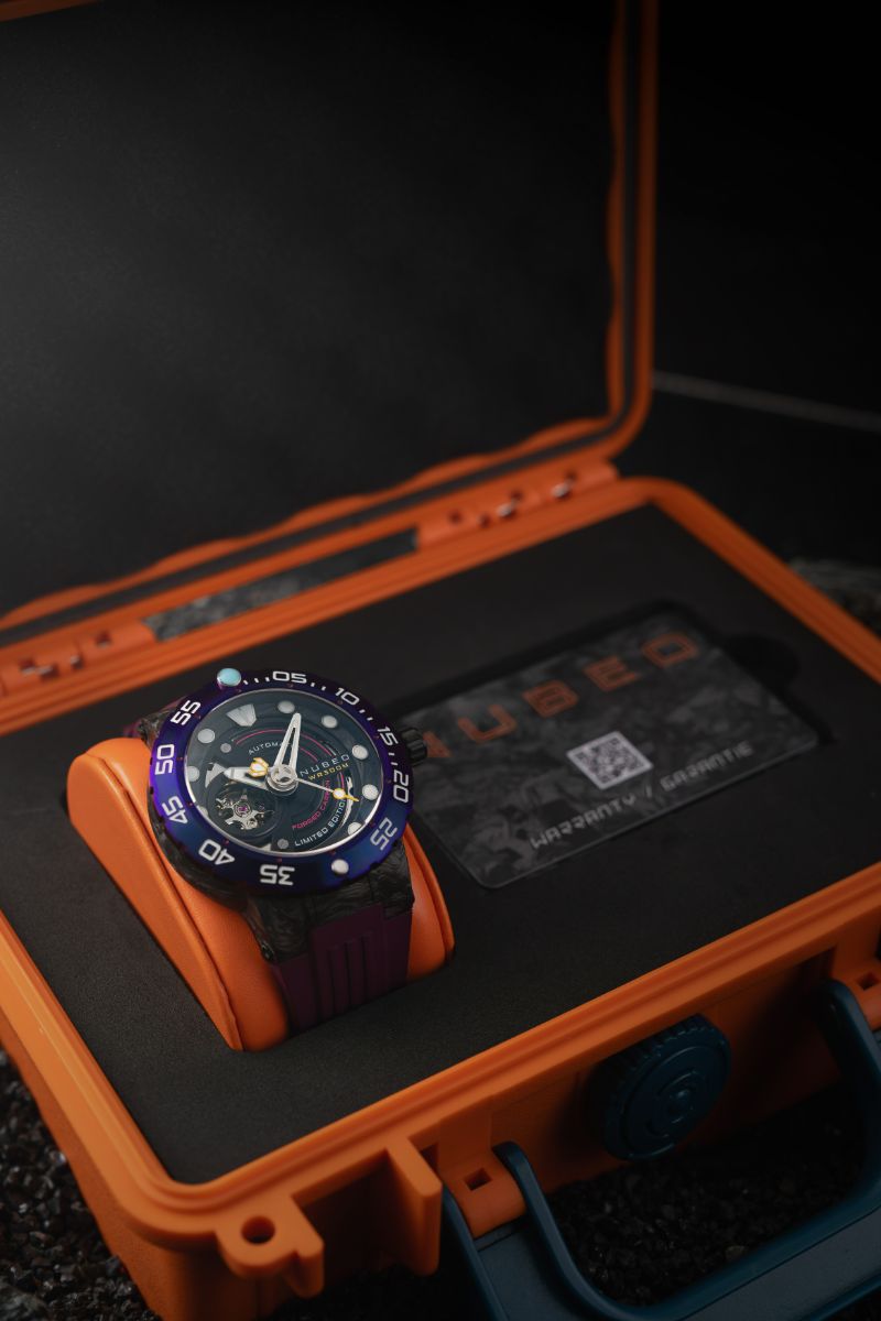 Opportunity Automatic Limited Edition Black & Purple / Silicone | Black Dial