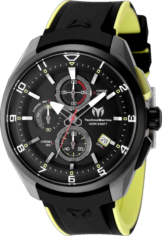 Ocean Quantum 44mm / Black / Black | Black Dial