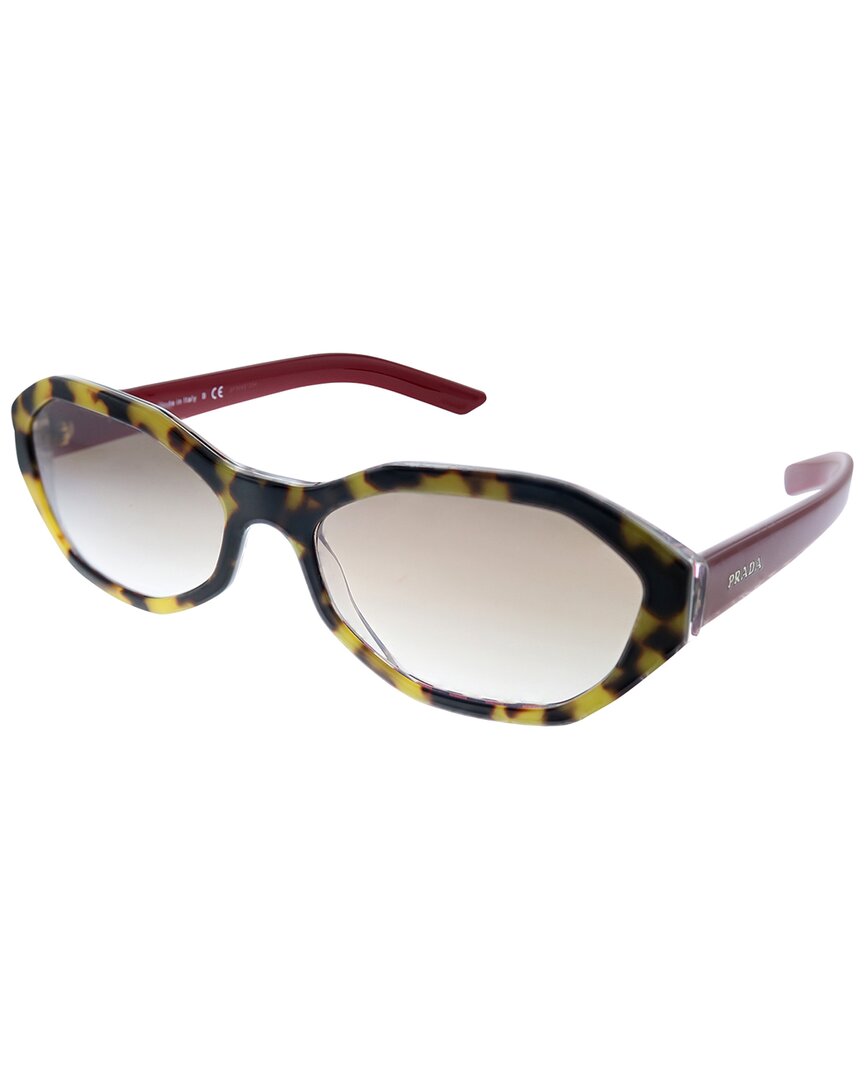 Fashion Medium Havana/Red Chess Frame, Clear Gradient Brown Mirror Silver Lens |