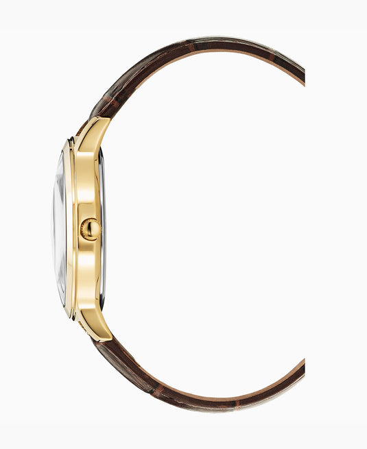 Genesis Brown-tone Gold Gold Dial