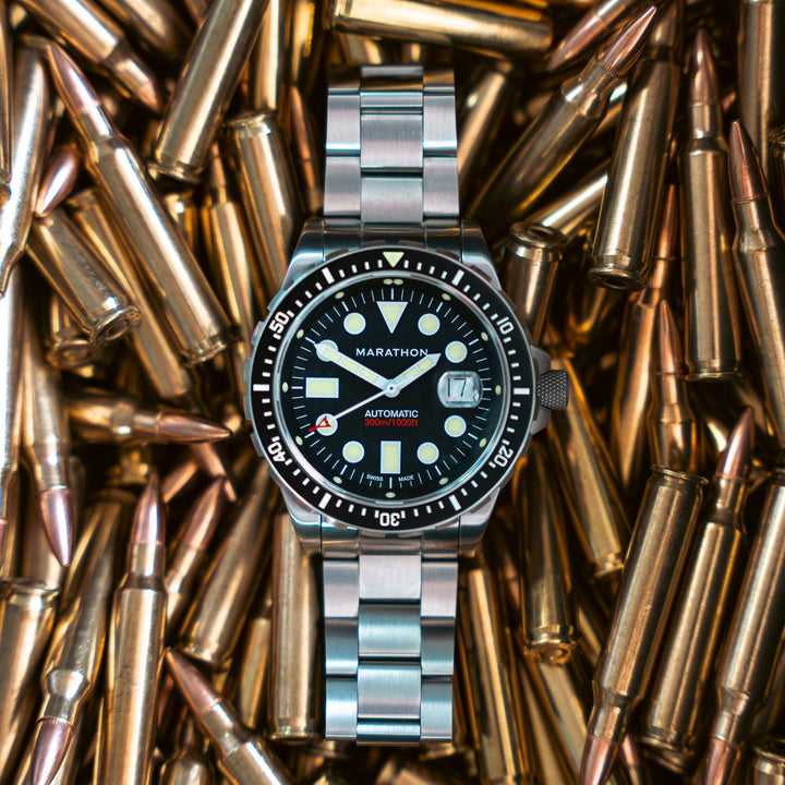 46mm OSAR-D 46mm Original SAR w/ Date with Stainless Steel Bracelet (OSAR-D) Bla