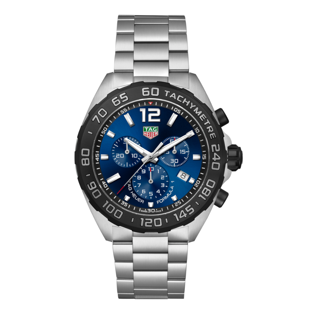 Formula 1 Quartz Chronograph 43mm Blue / Stainless | Blue Dial