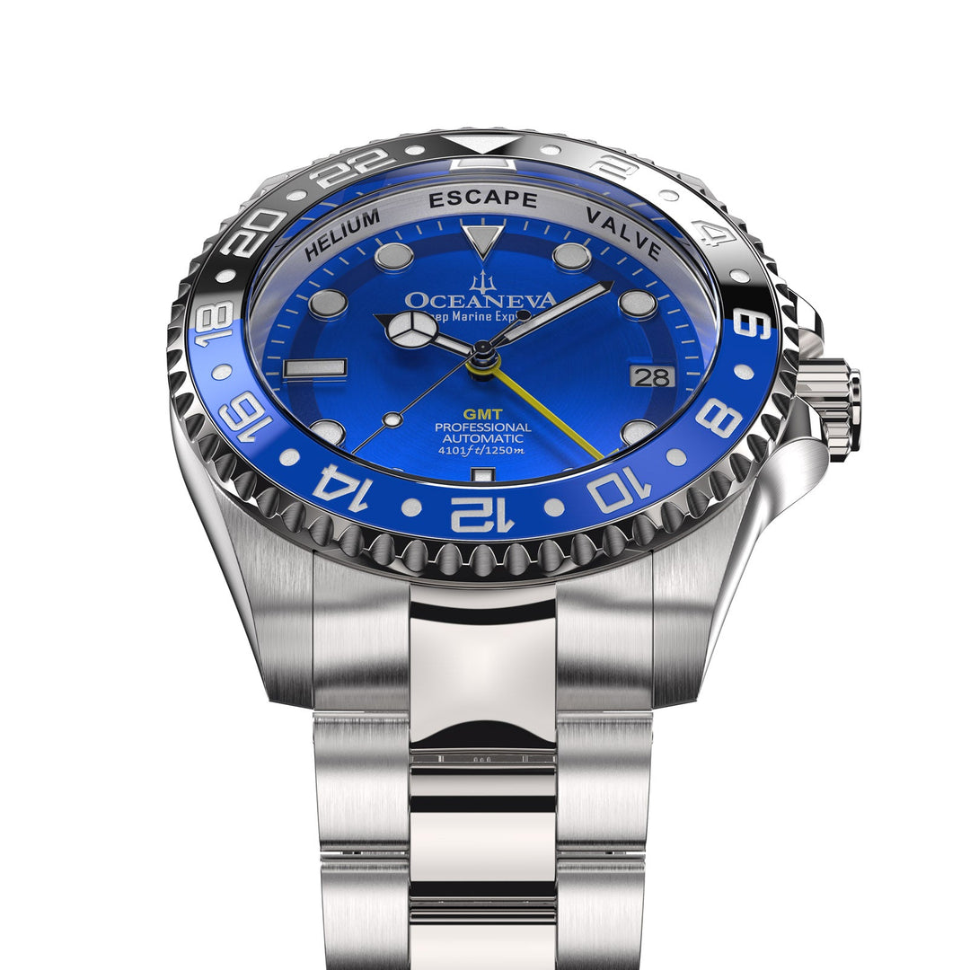 Deep Marine Explorer II GMT – Blue Dial