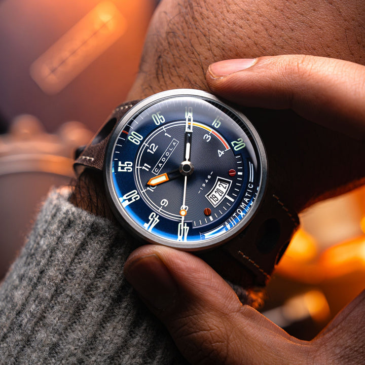RPM Automatic Blue / Leather | Blue Dial