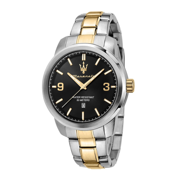 SUCCESSO Black / Stainless Steel Black Dial