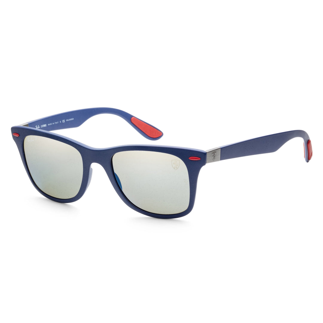 Scuderia Ferrari Matte Blue Frame, Grey Mir Blue Polar Lens |  Dial