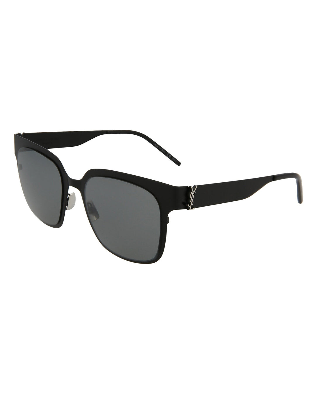 Fashion Black Frame, Silver Lens |  Dial