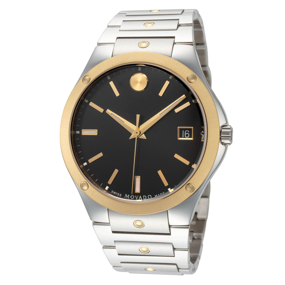 SE 41mm / Black / Gold | Black Dial