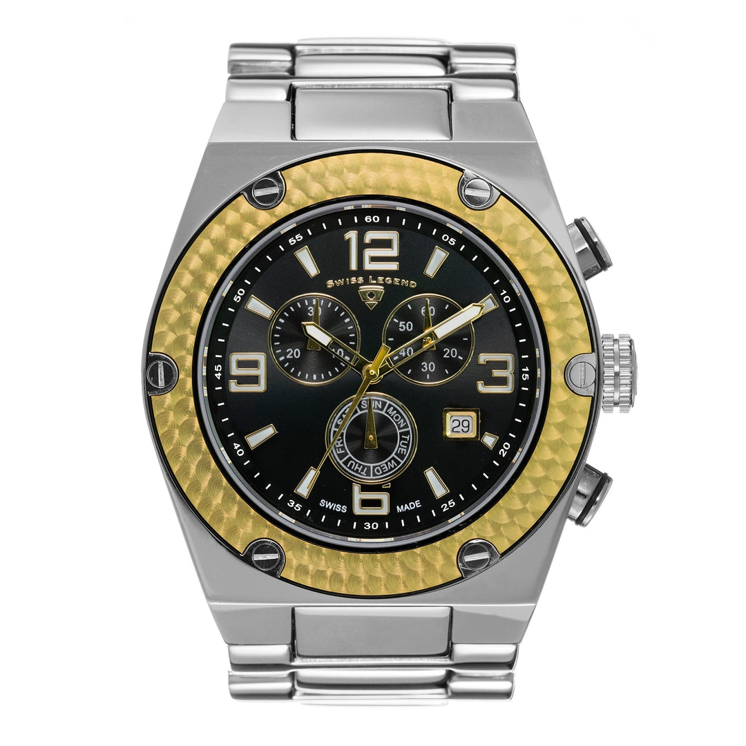 Throttle Chronograph Black / Stainless Steel | Black Dial