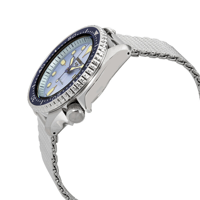 5 Sports SKX Series Blue Dial / Stainless Steel Mesh Bracelet Blue Dial