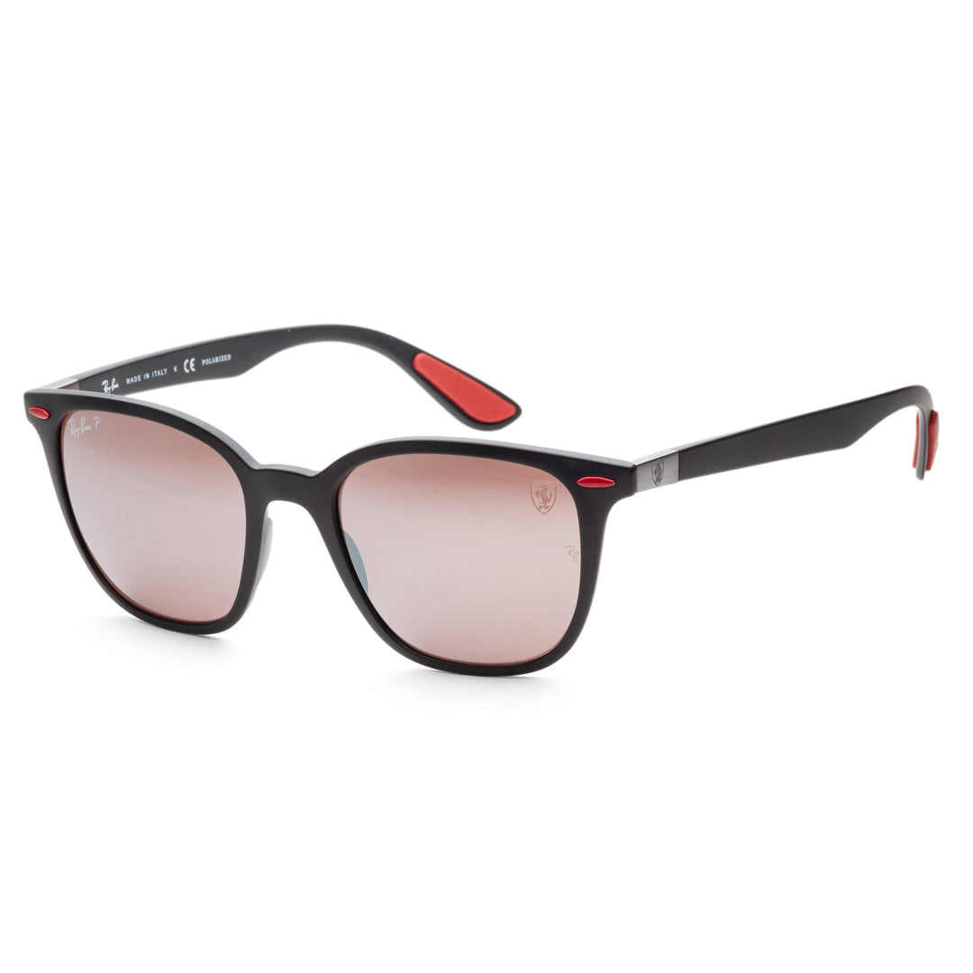 Scuderia Ferrari Matte Black Frame, Purple Mir Silver Polar Lens |  Dial