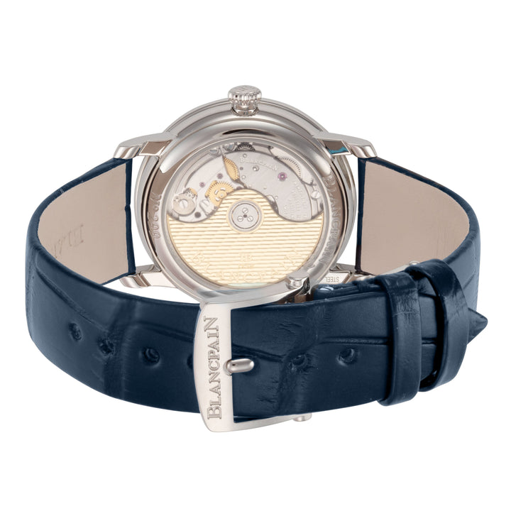Villeret 33mm / White / Blue | White Dial